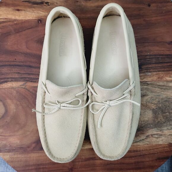 Dexter Leather Suede Driving Moccasin Light Sand Women’s Size: 8.5M - Picture 9 of 12